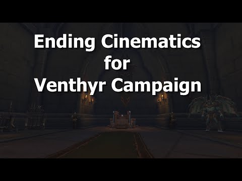 Ending Cinematics for Venthyr and Necrolord Campaign--WoW Shadowlands