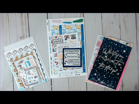 TPC Planner Sticker Haul | TillyBeePlans | TarinsStickerShop | CraftPenguinPlanner | Teresa Plans
