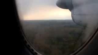 preview picture of video 'Рейс СП 5008, Новосибирск — Томск АН-24, Томск Авиа'