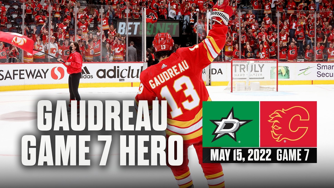 FULL REPLAY: Gaudreau Game 7 Winner! Stars @ Flames | 2022 Playoffs