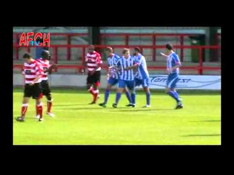 Kingstonian 2 AFC Hornchurch 1 (28 Aug 10) - Black goal