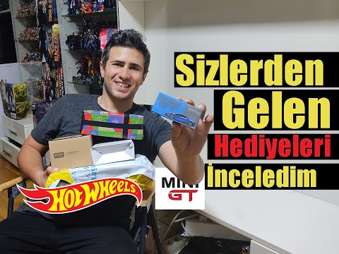 Sizlerden gelen hediyeleri inceledim ! Mini Gt, Hot Wheels ve dahası !