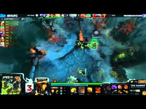 MVP vs ACES | Dota 2 southeast Asia Championships 2015 | 1:3 final | G1