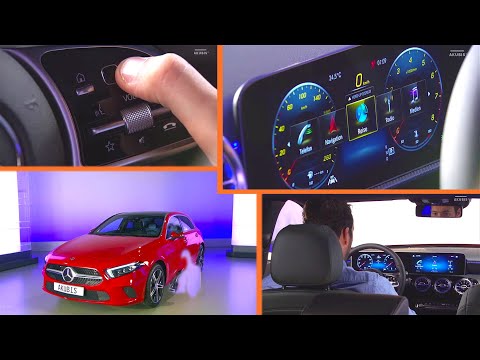 Präsentation von MBUX in der Mercedes-Benz A-Klasse