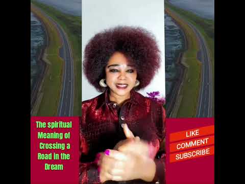 crossing a road in the dream the spiritual Meaning.#interpretation #everyone