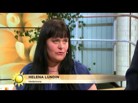 Helena Lundin från Hedemora skrapar Triss - Nyhetsmorgon (TV4)