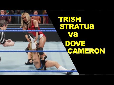 WWE 2K19 Trish Stratus vs Dove Cameron - Submission Match