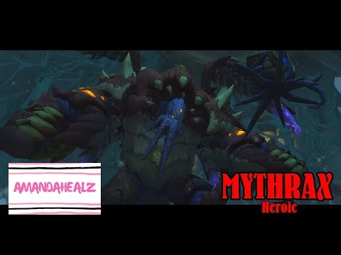 WoW BfA - Uldir Raid Guide - Mythrax (Heroic) - Resto Druid POV with COMMENTARY