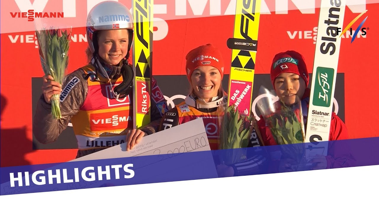 Highlights | Dominant Althaus takes LH win and Lillehammer Triple | FIS Ski Jumping