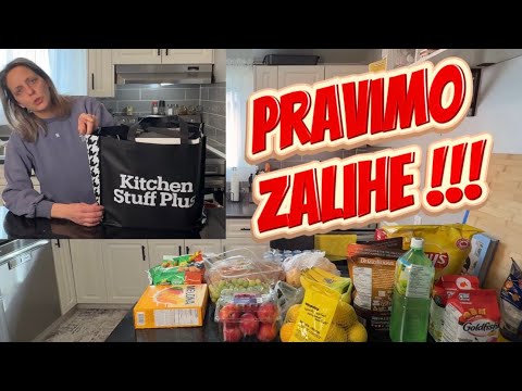 Velika Kupovina za Kuhinju i Namirnice🛒u Kanadi🇨🇦!!!Haul iz Prodavnice🛍️#zivotprekobare 