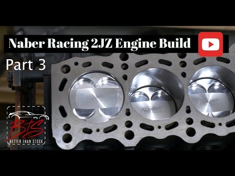 Naber Racing 2JZ build - Part 3 - Balance and assemble pistons and rods (4k)