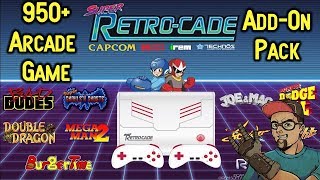 Retrobit Super Retro-Cade 950+ Arcade Add On Pack With Artwork