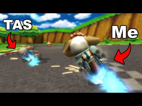 Can Players compete with TASers in Mario Kart Wii?