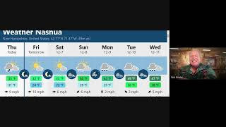 Rick Gordon's Weather Watch for Nashua, NH, Dec. 6.