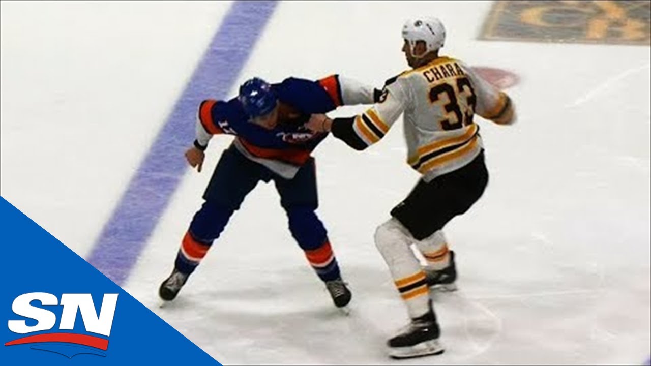 Vidéo: Pour DROPPER les gants contre Zdeno Chara....