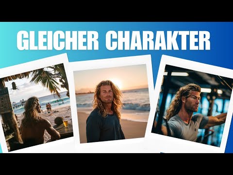 KI Bilder mit gleichem Charakter erstellen: Midjourney Character Reference Tutorial (Deutsch)