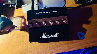 Video thumbnail for Marshall DRP-1 Direct Recording Preamp 1994 [LINE OUT] by Pedal Point