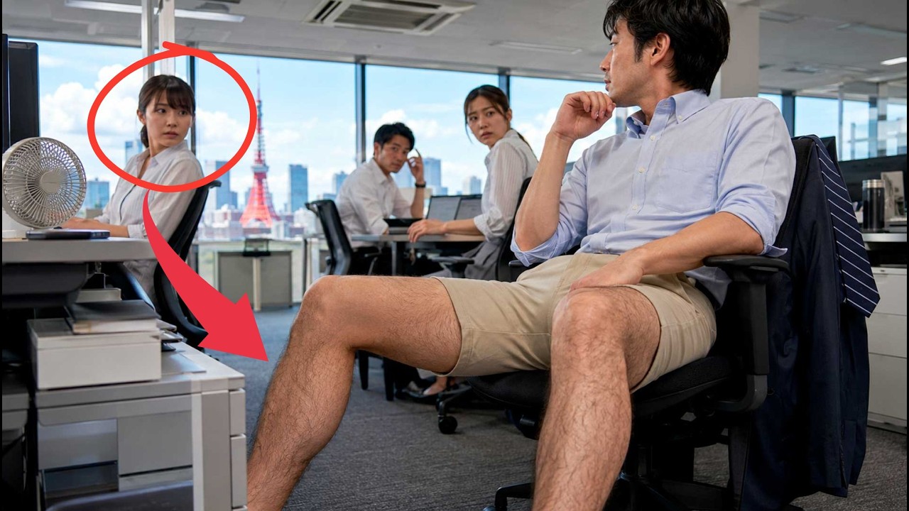 JAPONESAS se ENOJAN de que LOS HOMBRES OCUPEN PANTALONES CORTOS por que dicen que es AC050