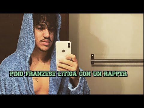 Pino Franzese litiga con un rapper 2021