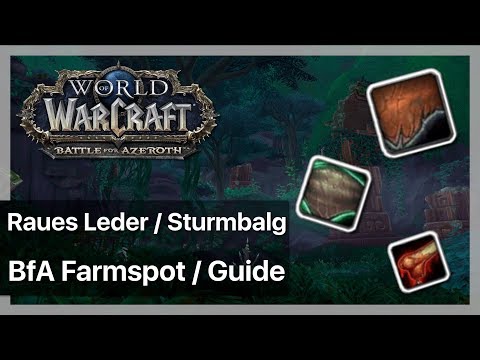 UNMENGEN Raues Leder und Sturmbalg ► BfA Material Farm / Gold Guide 8.0.1 [Deutsch]