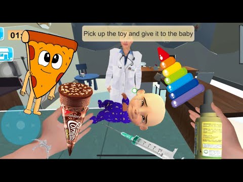 B4YI SULT4N UP1N Nangis Kejer Karena Disuntik Dokter, Bayi Sultan Upin Minta Mainan | Lite Gaming