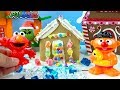 Kids Colors Learning Toy Sesame Street Toys Christmas Gingerbread House