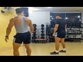 Sexy Brazilian Muscle Hunk Dancing at the Gym!