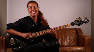 Video thumbnail for Sandberg Ida Nielsen signature bass (Ida edition) by Bass Buddha