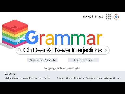 Oh Dear & I Never Interjections Explained Classroom Lesson