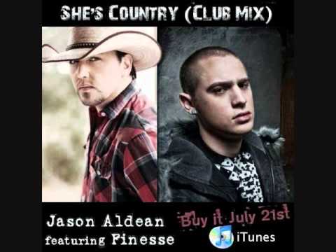 She's Country Club Mix (Jason Aldean Ft. Finesse) With Lyrics