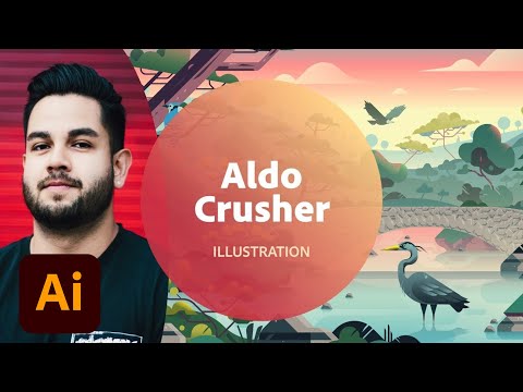 Illustration with Aldo Crusher - 1 of 3 | Adobe Creative Cloud