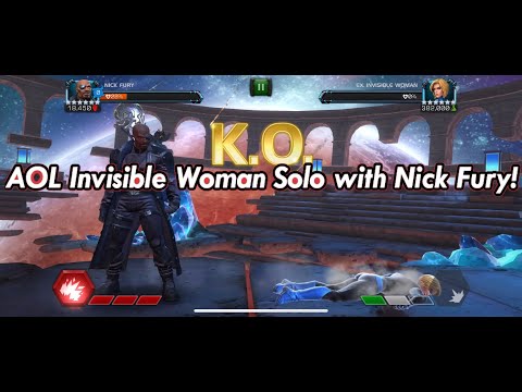Abyss Invisible Woman Solo with Nick Fury! Insane Bleeds!