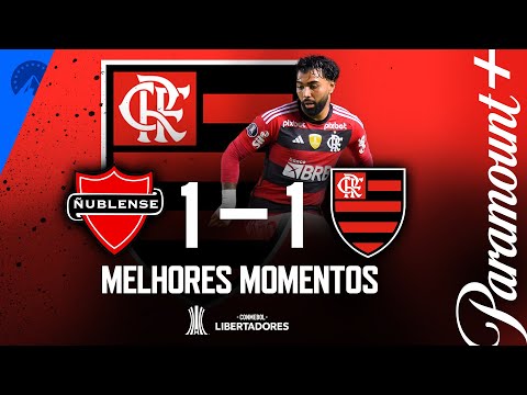 Gols e lances de Ñublense x Flamengo
