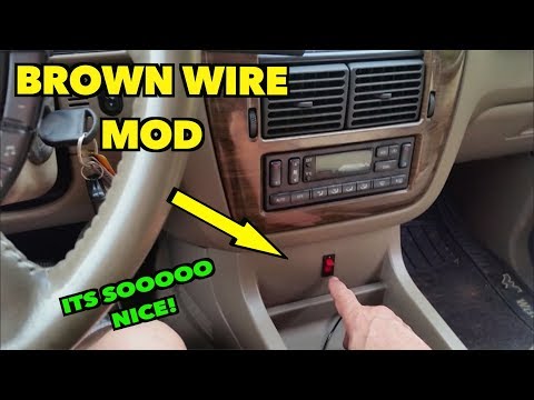 Ford AWD "Brown Wire Mod" Turn off the AWD System when you want to!
