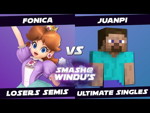 Smash @ Windu's 132 - Fonica (Daisy) vs Juanpi (Steve) - Losers Semis SSBU