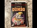 Opening Closing To Dumbo 2001 VHS