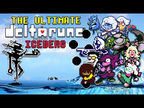 The Ultimate DELTARUNE Chapters 3+4 Iceberg Explained