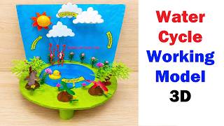 water cycle working model | diy home | 3d working model
