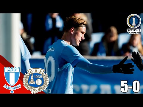 Malmö FF - Utsiktens BK 5-0 ● Svenska Cupen