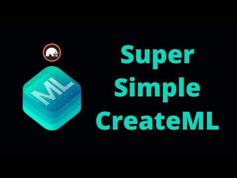 Train a Machine Learning Model with CreateML | Super Simple
