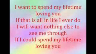 Marc Anthony&amp;Tina Arena- I WANT TO SPEND MY LIFE TIME LOVING YOU with lyrics