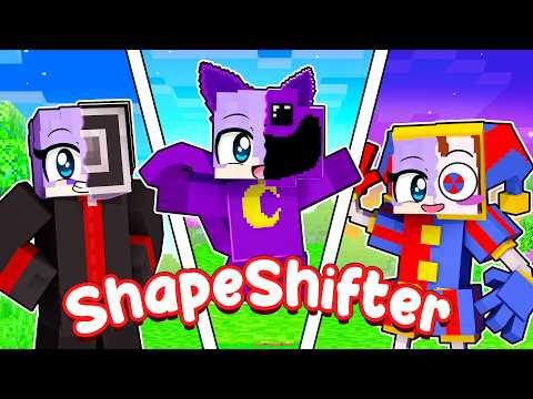 UNBELIEVABLE! Transforming into SHAPES in Minecraft!