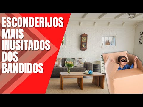 TOP 7 ESCONDERIJOS MAIS ENGRAÇADOS DOS BANDIDOS