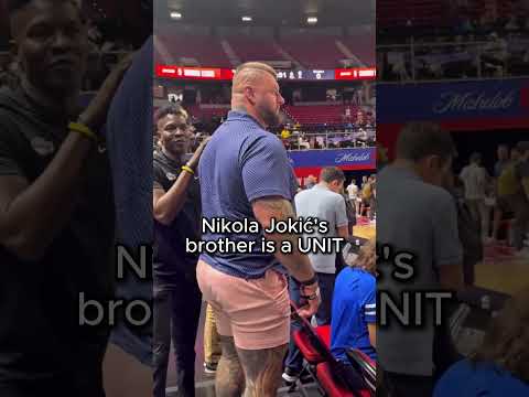 Nikola Jokić’s Brother is an Absolute GIANT 😳 | FanSided