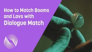Video thumbnail for How to Match Boom and Lavalier Audio with Dialogue Match | iZotope Audio Post Production by iZotope, Inc.