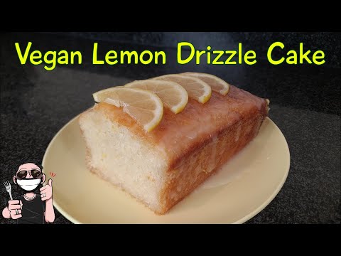 Vegan Lemon Drizzle Cake Easy