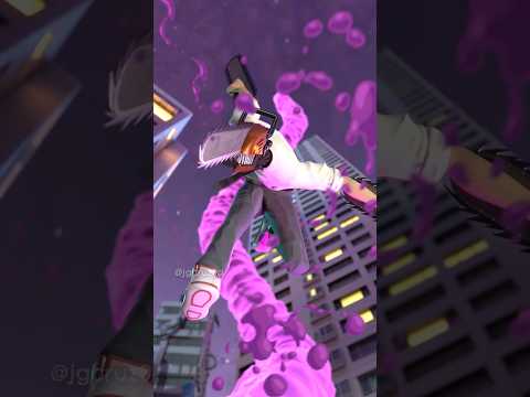 I spent 2 weeks making 24 second of 3d animation - Chainsaw man animated in 3d.