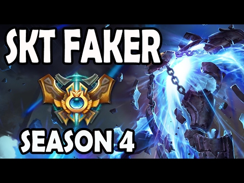 SKT T1 Faker Xerath vs Lux Mid Lane Ranked Challenger Korea