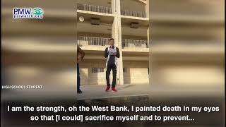 Schoolboy reciting Martyrdom poem for Oct. 7