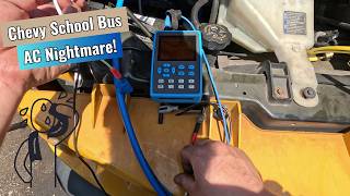 2017 Chevy Express School Bus - No A/C! Diag & Repair!